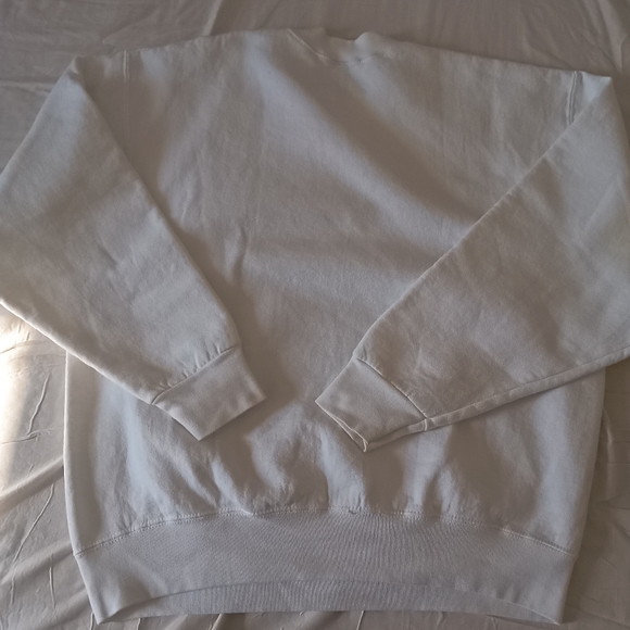 Vintage Fruit of the loom Festa Italiana Women's Sweatshirt, Size L, White - Picture 3 of 7